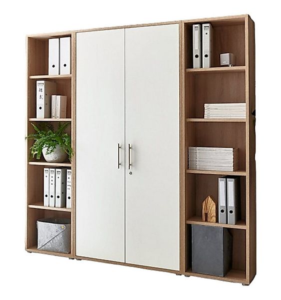 BMG Möbel Aktenschrank Office Edition 3 (Schrankwand Set, 3tlg) abschließba günstig online kaufen