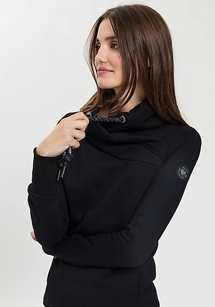 Ragwear Sweater "NESKA O", mit asymetrischem Schalkragen günstig online kaufen