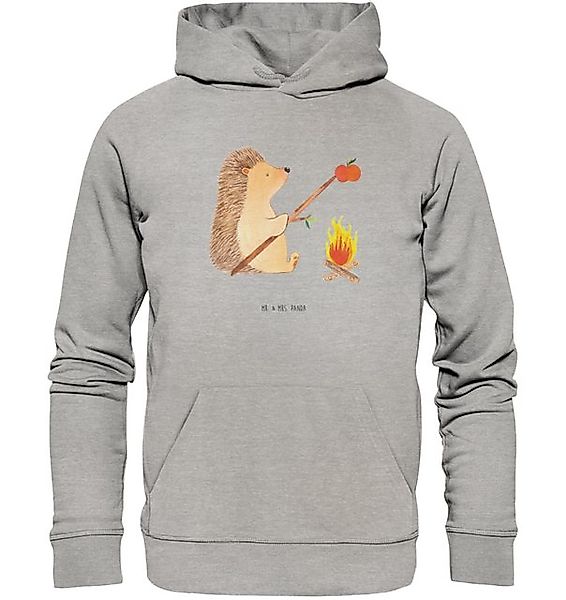 Mr. & Mrs. Panda Hoodie Igel Grillen Größe XS - Heather Grey - Geschenk, Fr günstig online kaufen