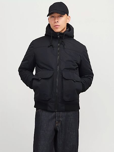 Jack & Jones Bomberjacke "JJCONSTRUCT BOMBER", mit Kapuze günstig online kaufen