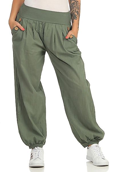 CLEO STYLE Pumphose Damen Sommerhose 401 günstig online kaufen