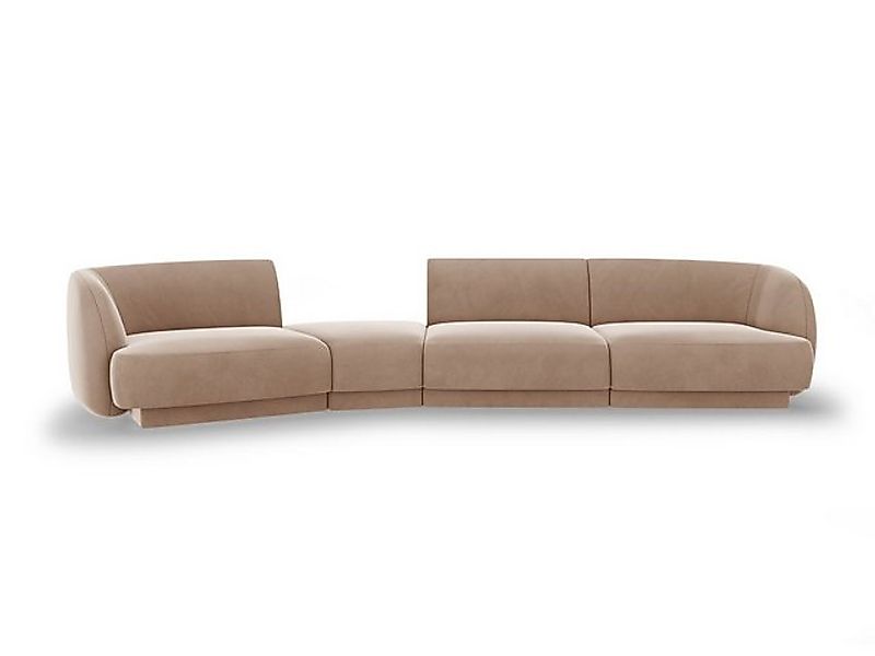 Micadoni Sofa Miley, modular 4-Sitzer günstig online kaufen