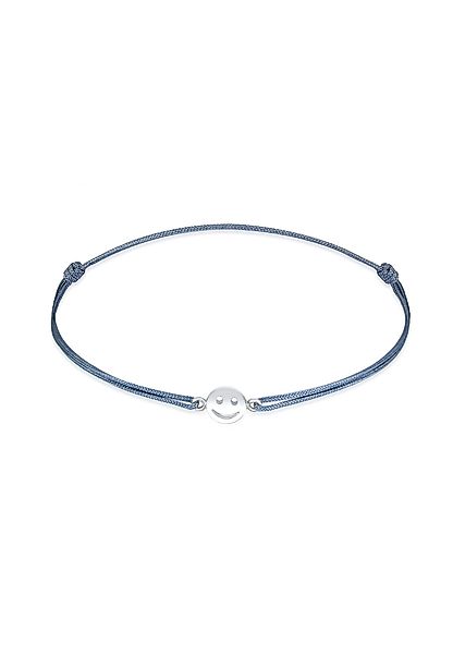 Elli Armband mit Smile Face Textil günstig online kaufen