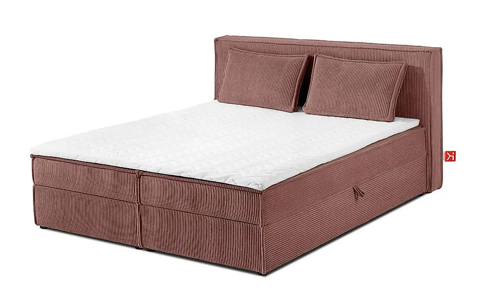 KONSIMO Boxbett   ¦ rosa/pink ¦ Maße (cm): B: 165 H: 95 Betten > Polsterbet günstig online kaufen