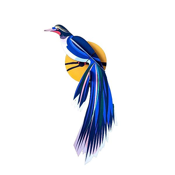 studio ROOF Wanddekoobjekt 3D Paradiesvogel Flores günstig online kaufen