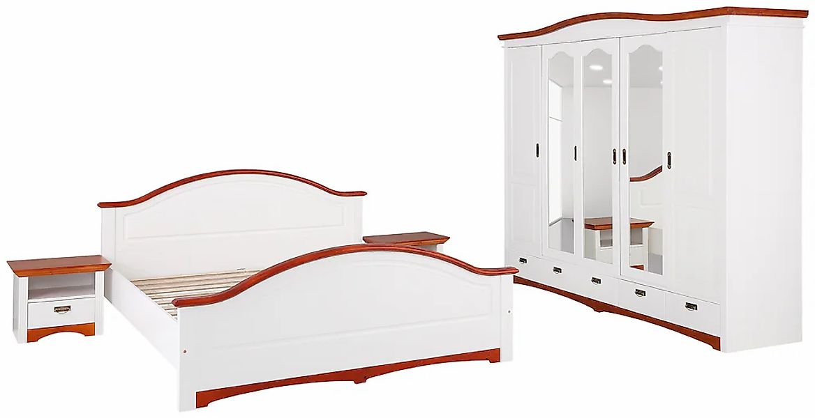 OTTO home Schlafzimmer-Set ""Konrad", komplettes Schlafzimmer mit großem Sc günstig online kaufen