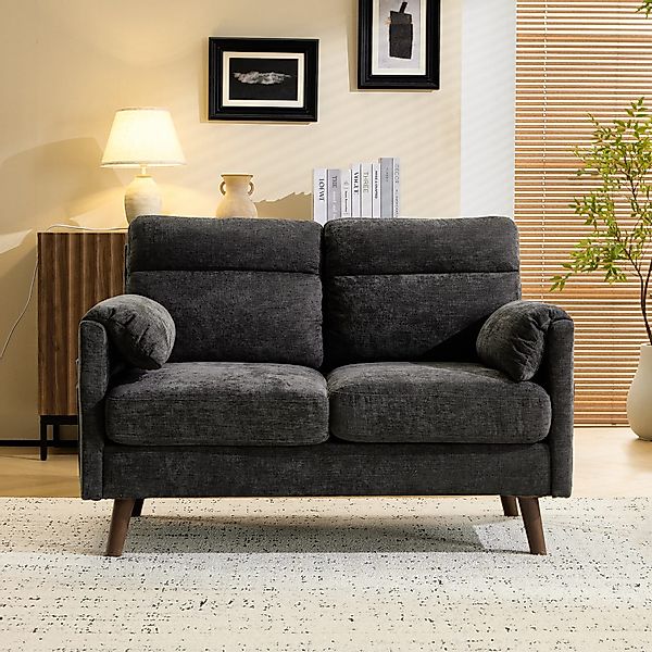 VINGLI 2-Sitzer Sofa klein, Kleine Stoffcouch günstig online kaufen
