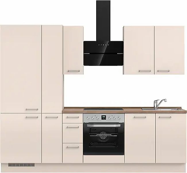 nobilia® Küchenzeile »"Laser II"«, vormontiert, Ausrichtung wählbar, Breite günstig online kaufen