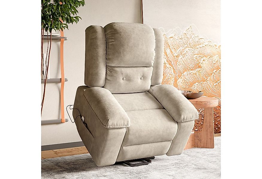 PXloue Massagesessel TV-Sessel Elektrisch Massage Relaxsessel Schlafsessel günstig online kaufen