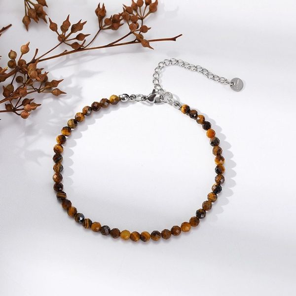 Kim Johanson Fußkette Naturstein Perlenfußkette (1-tlg), günstig online kaufen