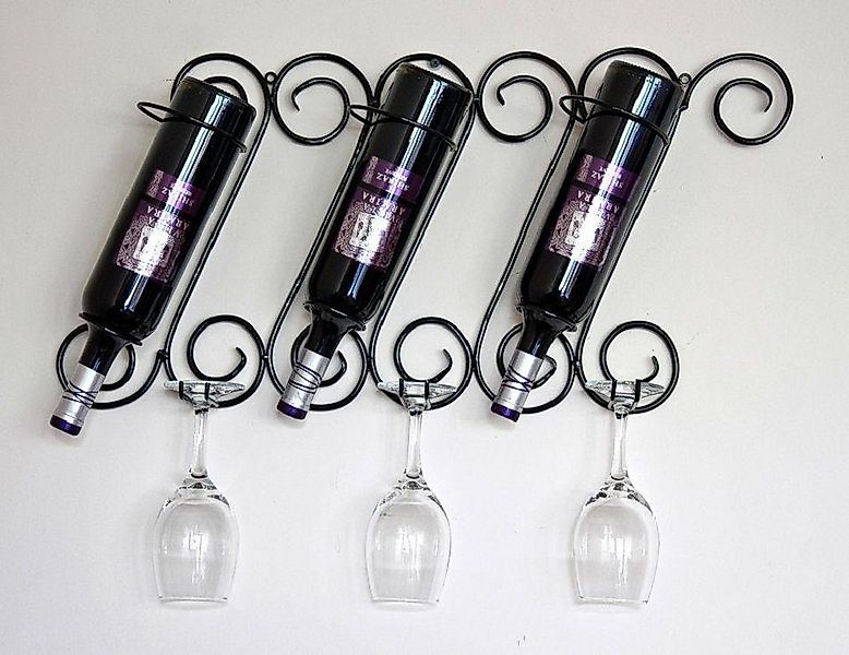DanDiBo Weinregal Wand mit Glashalter Tinto günstig online kaufen