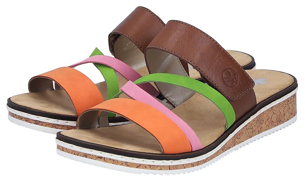 Rieker Pantolette Keilabsatz, Sommerschuh, 150 Jahre RIEKER Jubiläumsartike günstig online kaufen