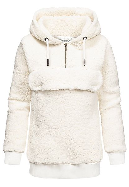 REPUBLIX Kapuzenpullover VALENTINA Damen Teddy Sweatjacke günstig online kaufen