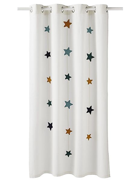 vertbaudet Vorhang Kinderzimmer Vorhang MAGIE, Sternengirlanden, günstig online kaufen