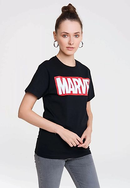 LOGOSHIRT T-Shirt "Marvel Comics", mit großem Logo günstig online kaufen