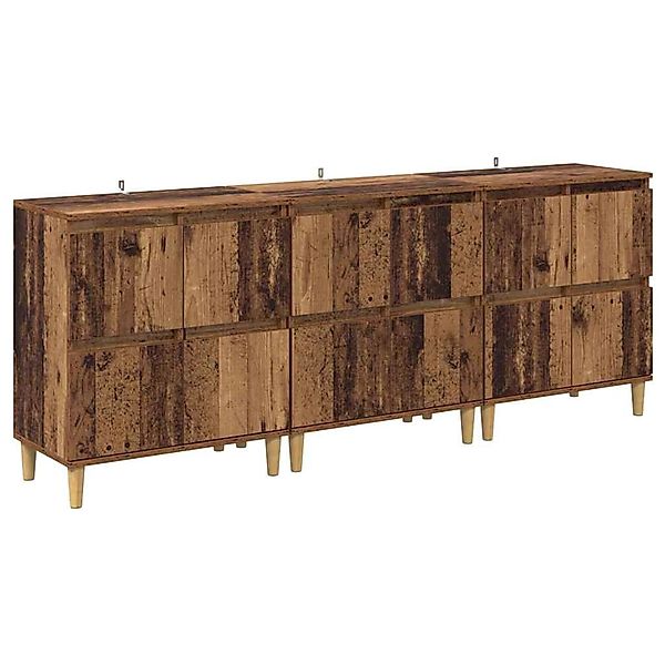 vidaXL Sideboards 3 Stk Altholz 60 x 35 x 70 cm Holzwerkstoff 3415557 günstig online kaufen
