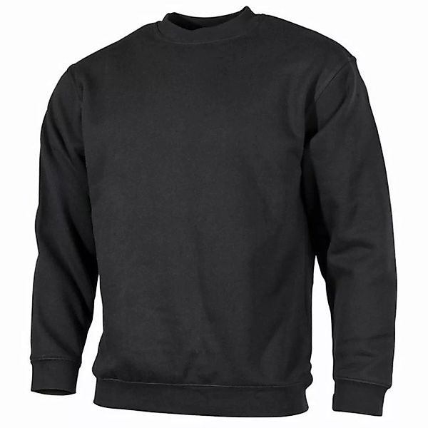 MFH Rundhalspullover Sweatshirt, 340 g/m², schwarz 4XL günstig online kaufen