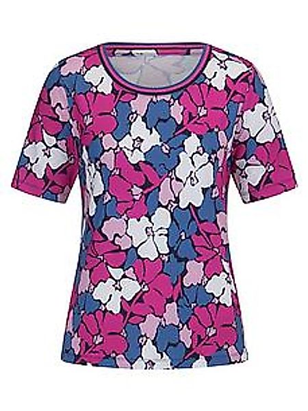 Rundhals-Shirt Peter Hahn blau günstig online kaufen