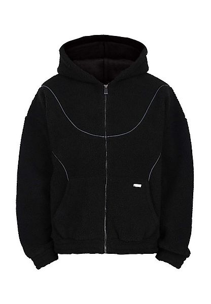 Dropsize Sweatjacke Dropsize WAVY TEDDY ZIP HOODIE günstig online kaufen