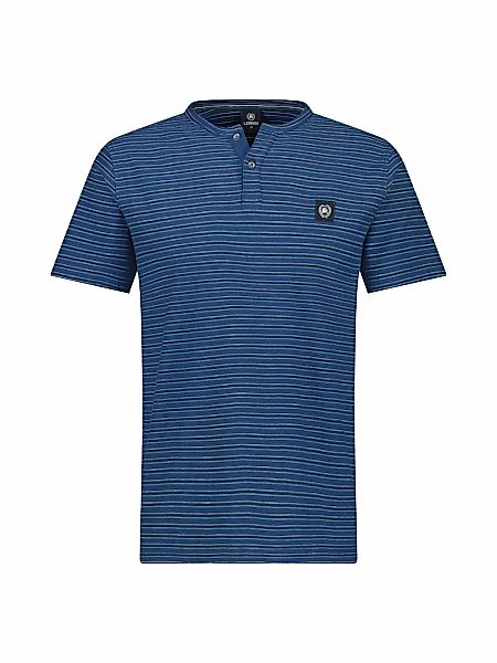 LERROS Henleyshirt "LERROS Herren Serafino-Shirt, gestreift" günstig online kaufen
