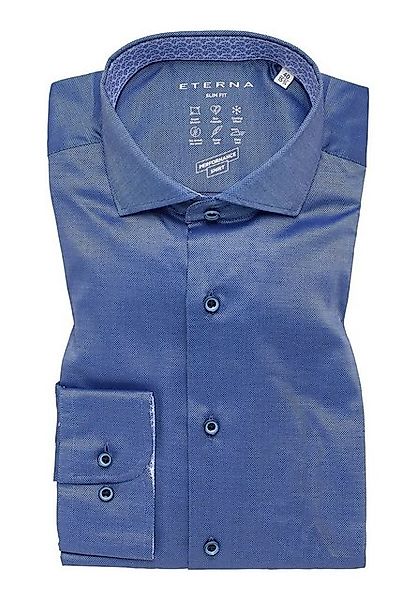 Eterna Langarmhemd - Hemd - Slim Fit - bügelfrei - Stretch - Businesshemd b günstig online kaufen