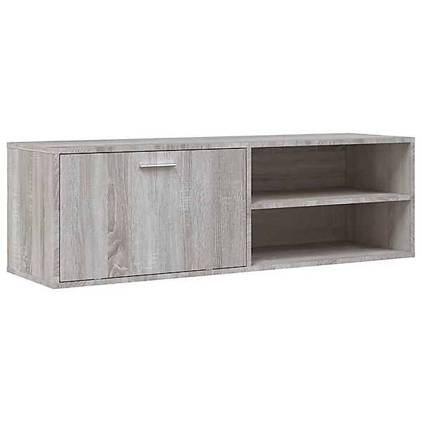 vidaXL TV-Schrank TV-Schrank Grau Sonoma 120x34x37 cm Spanplatte TV-Lowboar günstig online kaufen