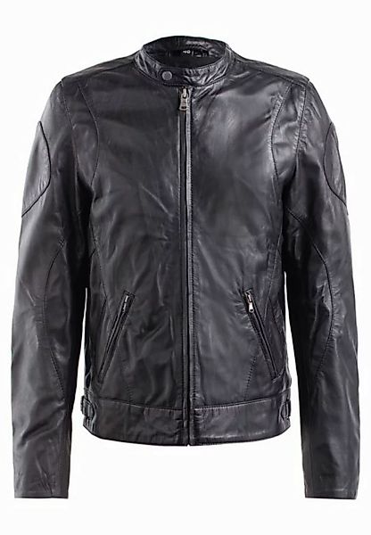 CBL Lederjacke MQ-45458 mit kurzen stehkragen günstig online kaufen