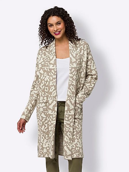 heine Strickjacke Strickjacke Langarm Jacquard günstig online kaufen