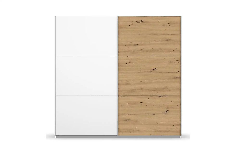 Schwebetürenschrank  Acton ¦ weiß ¦ Maße (cm): B: 218 H: 210 Schränke > Kle günstig online kaufen