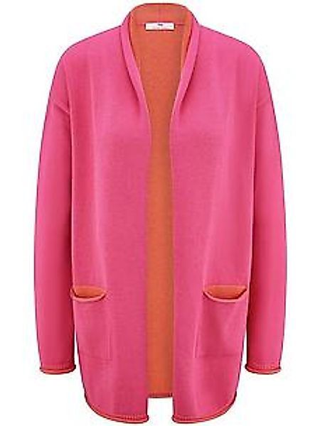 Long-Strickjacke Peter Hahn mehrfarbig günstig online kaufen