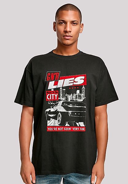 F4NT4STIC T-Shirt "Guns N Roses Lies City Rock Music" Premium Qualität günstig online kaufen