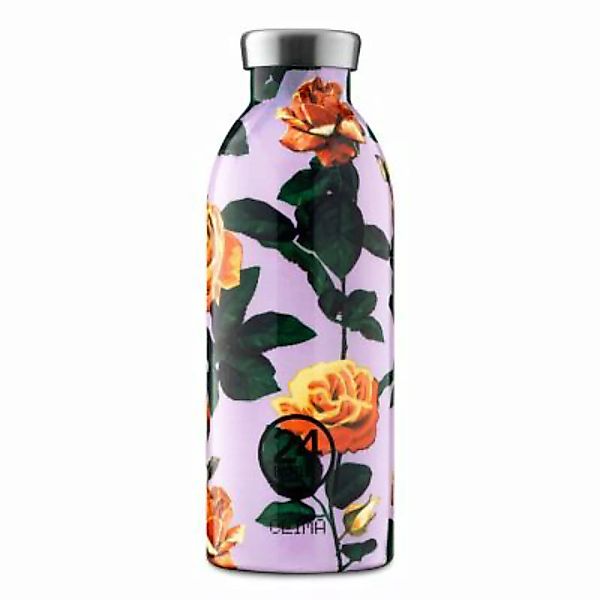 24Bottles Floral Clima Trinkflasche 500 ml Trinkflaschen lila günstig online kaufen