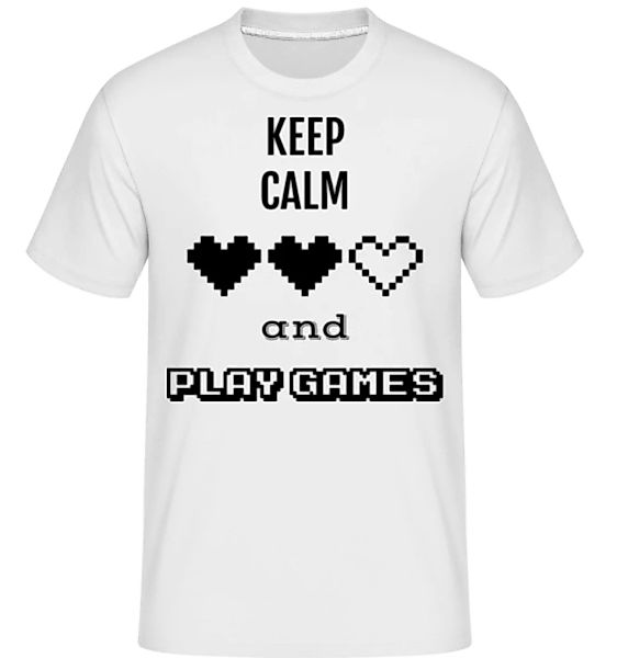 Play Games · Shirtinator Männer T-Shirt günstig online kaufen