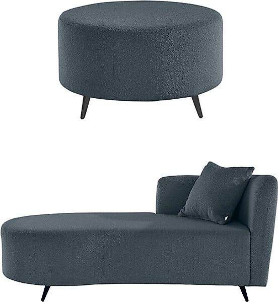 Home affaire Recamiere »Hulby« wahlweise mit und ohne Hocker und Armlehne l günstig online kaufen