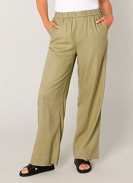 Base Level Leinenhose "Yul", mit elastischem Bund günstig online kaufen
