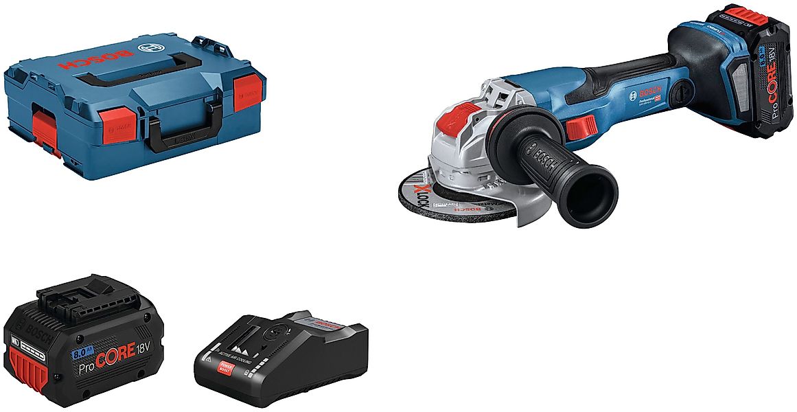 Bosch Professional Akku-Winkelschleifer GWX 18V-15 C günstig online kaufen