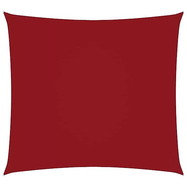 Sonnensegel Oxford Gewebe Quadratisch 3,6x3,6 M Rot günstig online kaufen