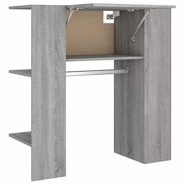 Vidaxl Flurschrank Grau Sonoma 97,5x37x99 Cm Holzwerkstoff günstig online kaufen