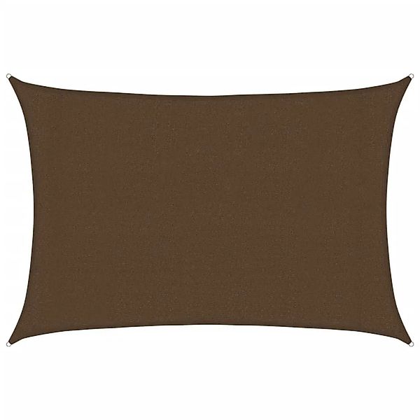 vidaXL Sonnensegel 160 g/m² Braun 3x5 m HDPE 311789 günstig online kaufen
