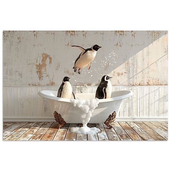 MuchoWow Poster Vintage - Pinguin - günstig online kaufen