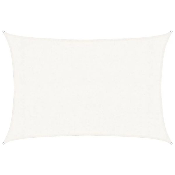 vidaXL Sonnensegel 160 g/m² Weiß 3x5 m HDPE 311239 günstig online kaufen