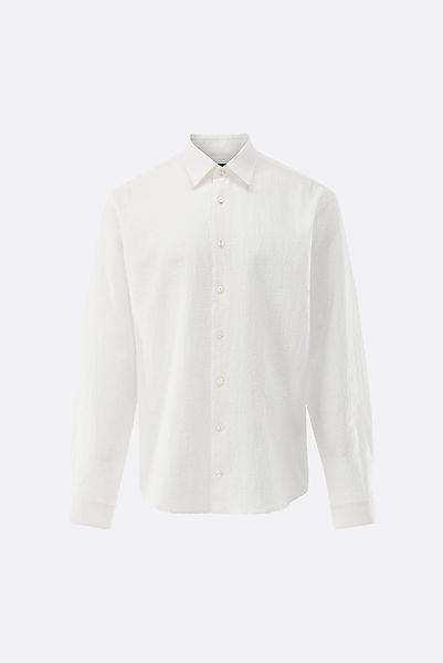 Seersucker-Hemd mit Kentkragen günstig online kaufen