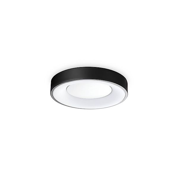 Ideal Lux LED-Deckenleuchte Planet, schwarz, Ø 30 cm, Metall günstig online kaufen