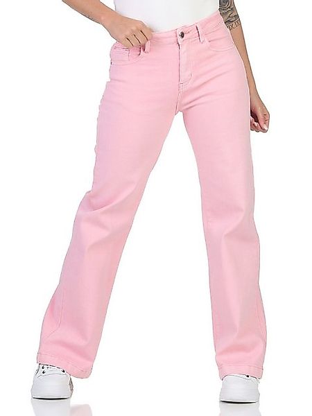 simaranda Schlagjeans Damen Jeans Schlag 321 L/40 Rosa günstig online kaufen