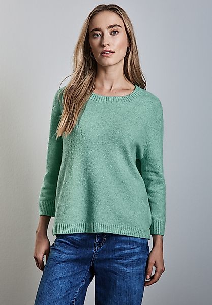 STREET ONE Strickpullover mit 3/4 Ärmeln günstig online kaufen