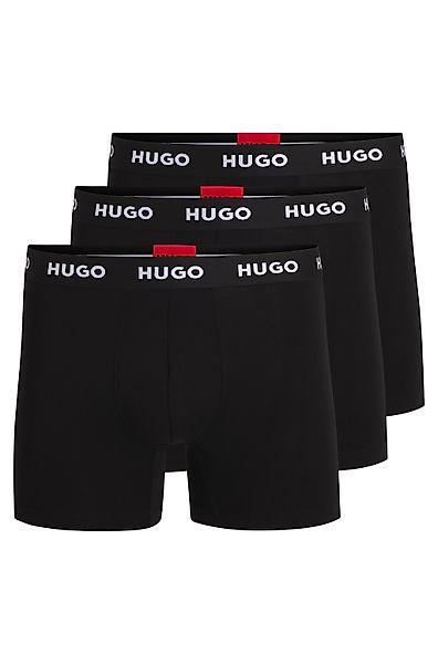HUGO Underwear Boxer "BOXERBR TRIPLET PACK", 3 Stk. mit HUGO Logo-Elastikbu günstig online kaufen