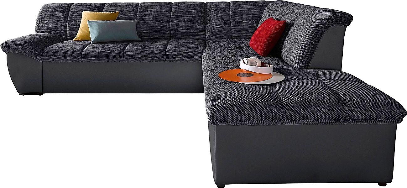 DOMO collection Ecksofa »Splash, aktuelle Sitz- und Rückensteppung, Materia günstig online kaufen