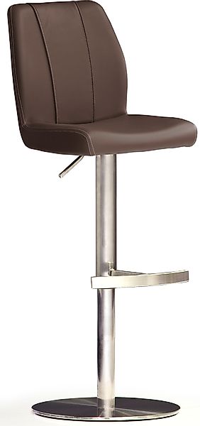 MCA furniture Bistrostuhl »BARBECOOL«, mit Rückenlehne,Bodenplatte rund, 36 günstig online kaufen