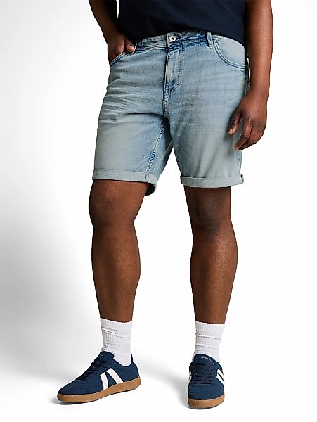 TOM TAILOR PLUS Jeansshorts im 5-Pocket-Sytel - Große Größen günstig online kaufen