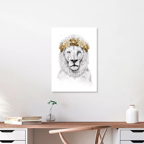 Poster / Leinwandbild - Festival Lion günstig online kaufen